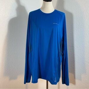 GUC Eddie Bauer First Ascent Blue Long Sleeve Top - Sz TXL